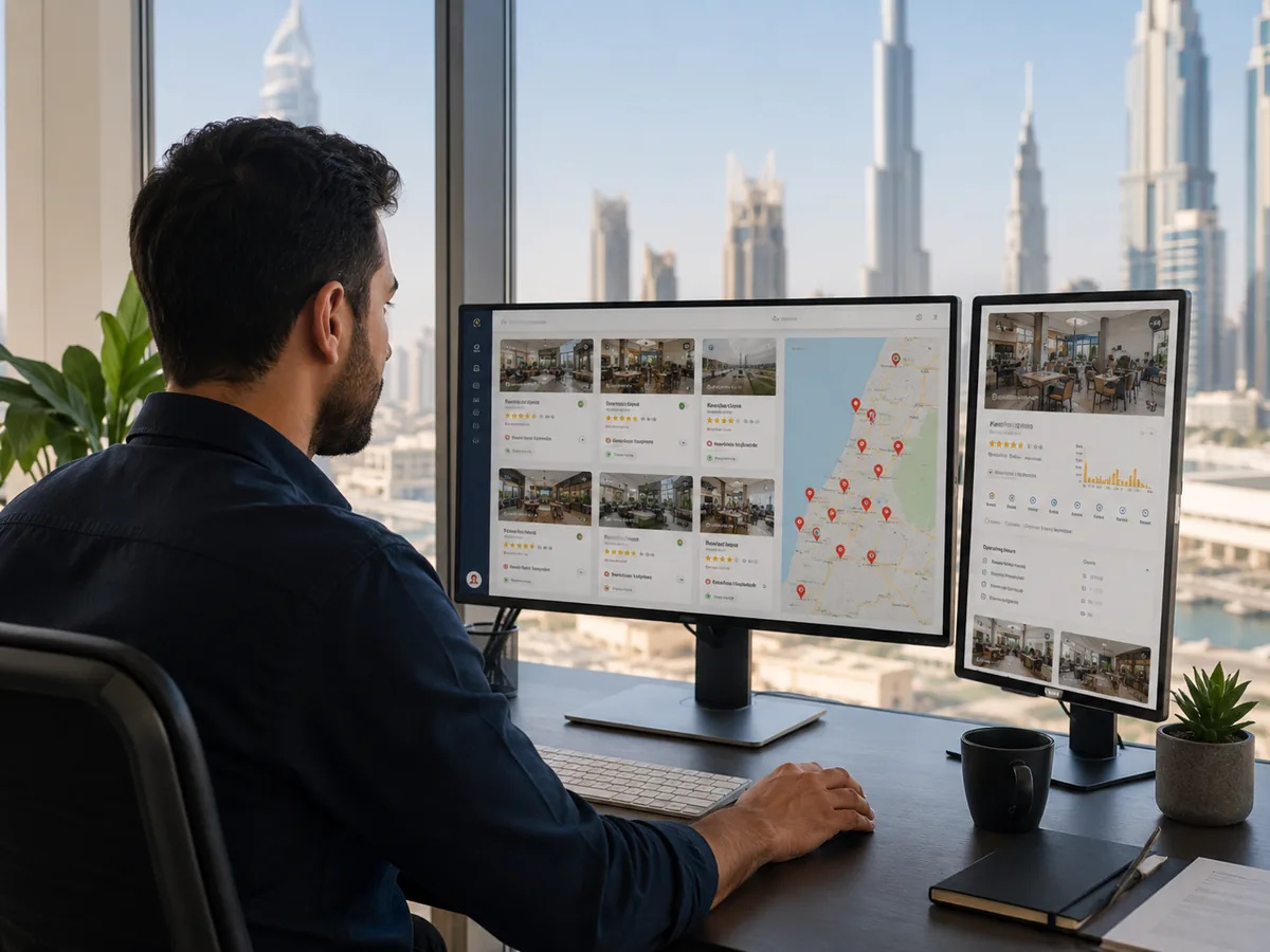 Google Business Profile optimization for Dubai franchise branches