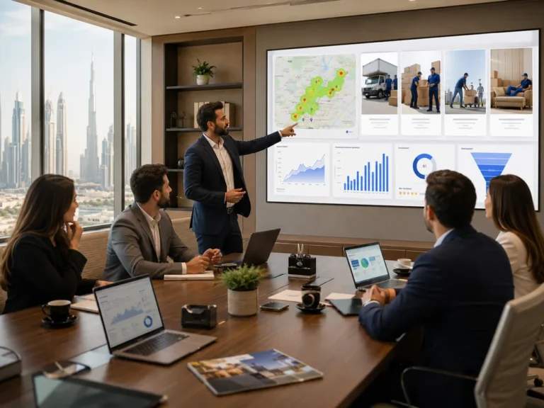 Local SEO plan for Dubai movers