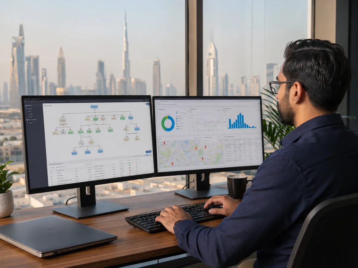 Technical SEO dashboard for multi-location franchise website