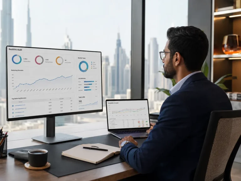 — SEO performance growth dashboard
