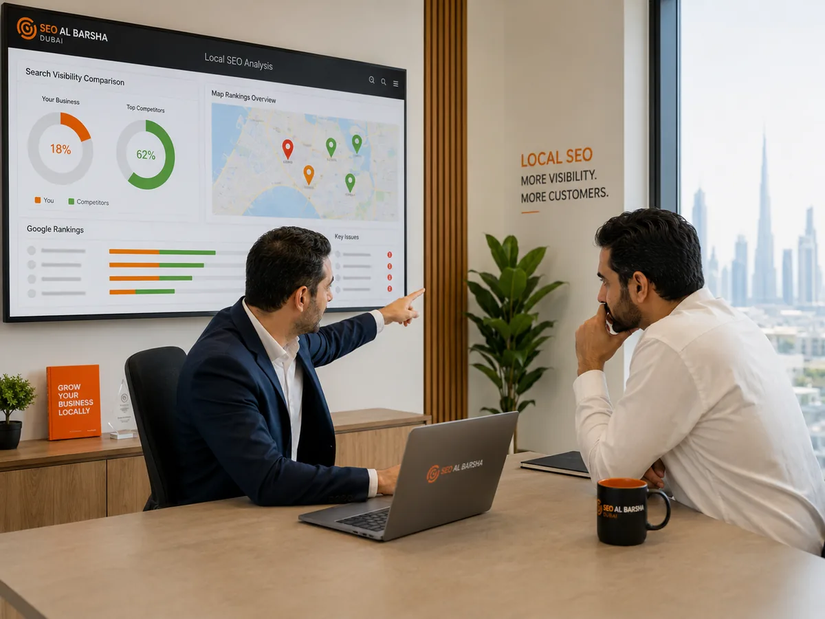 Local SEO competitor ranking gap analysis