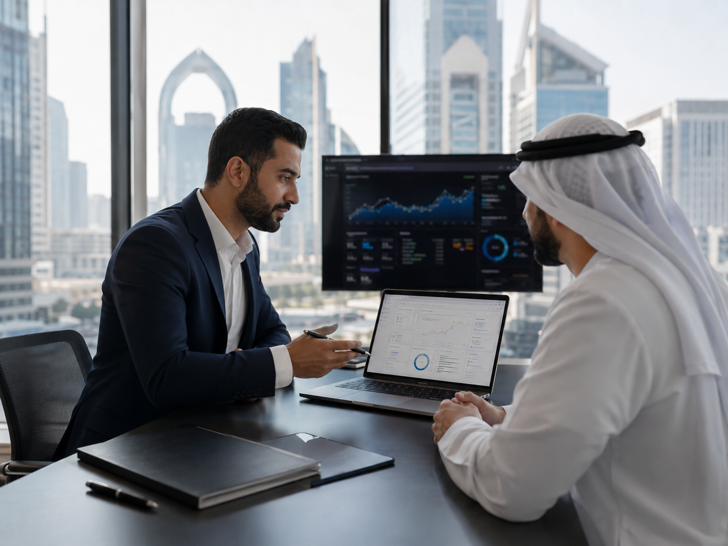 SEO consultation with DIFC business client