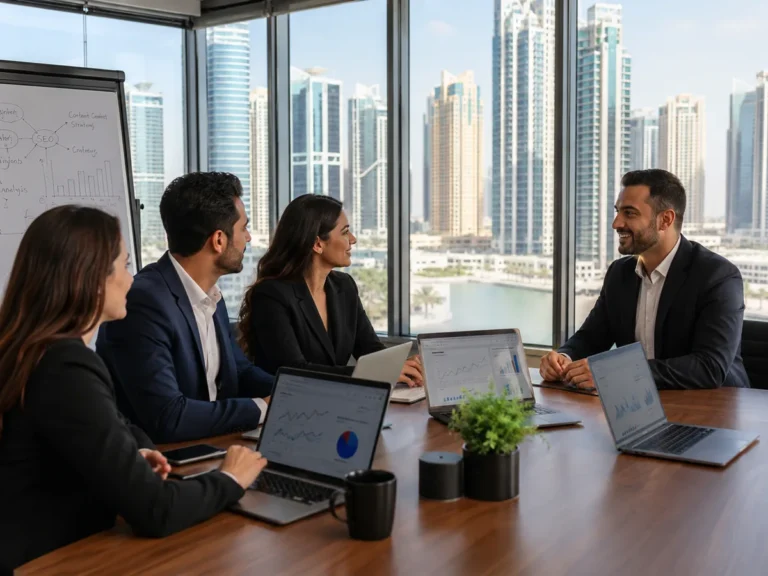 SEO dashboard audit for JLT website