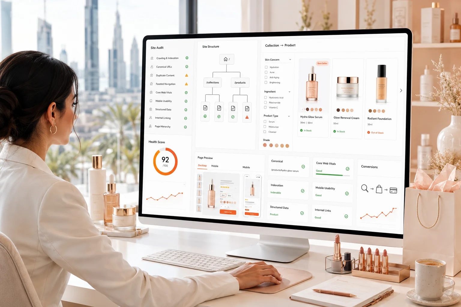 technical-ecommerce-seo-beauty-brands-dubai
